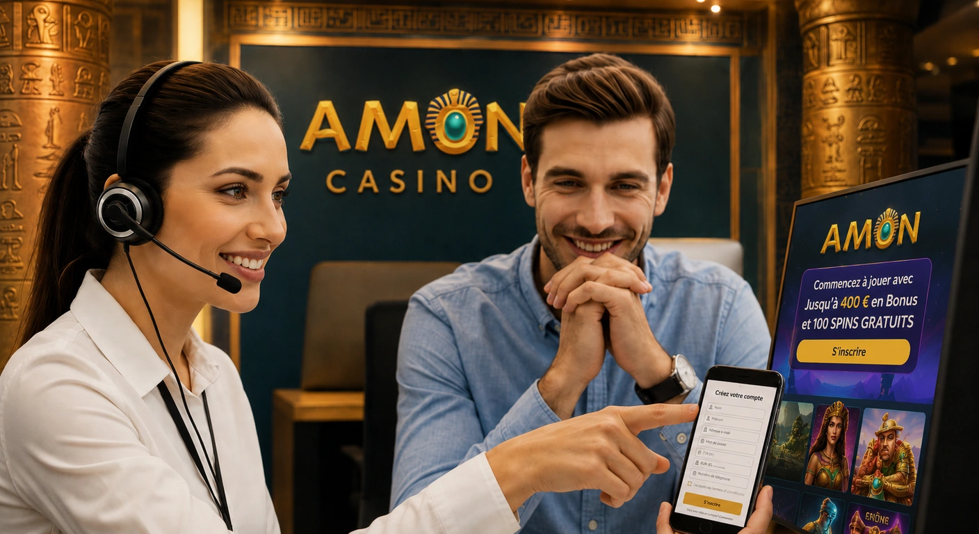 Amon Casino langue devise française